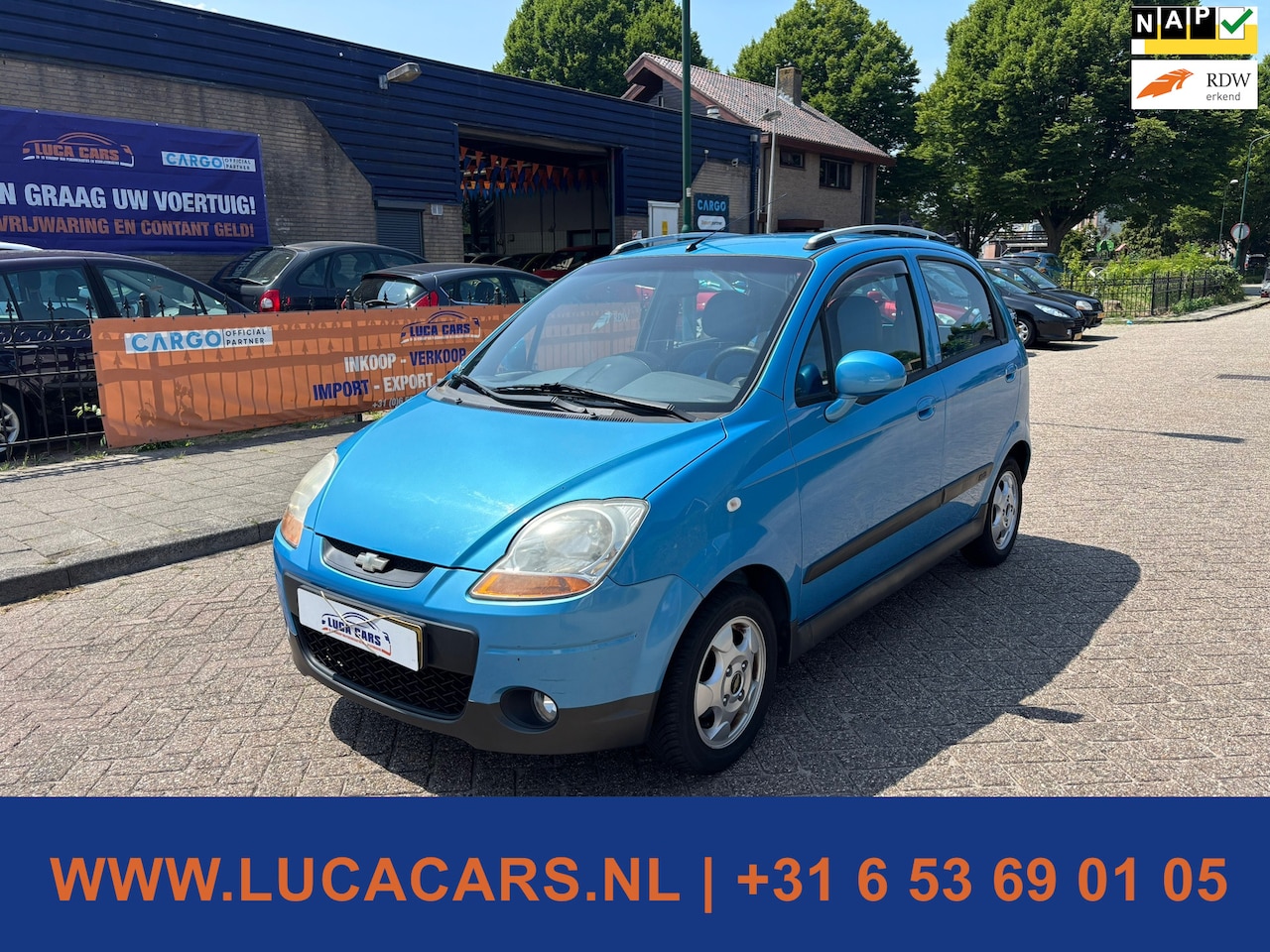 Chevrolet Matiz - 0.8 Style AUTOMAAT + NIEUWE APK! - AutoWereld.nl