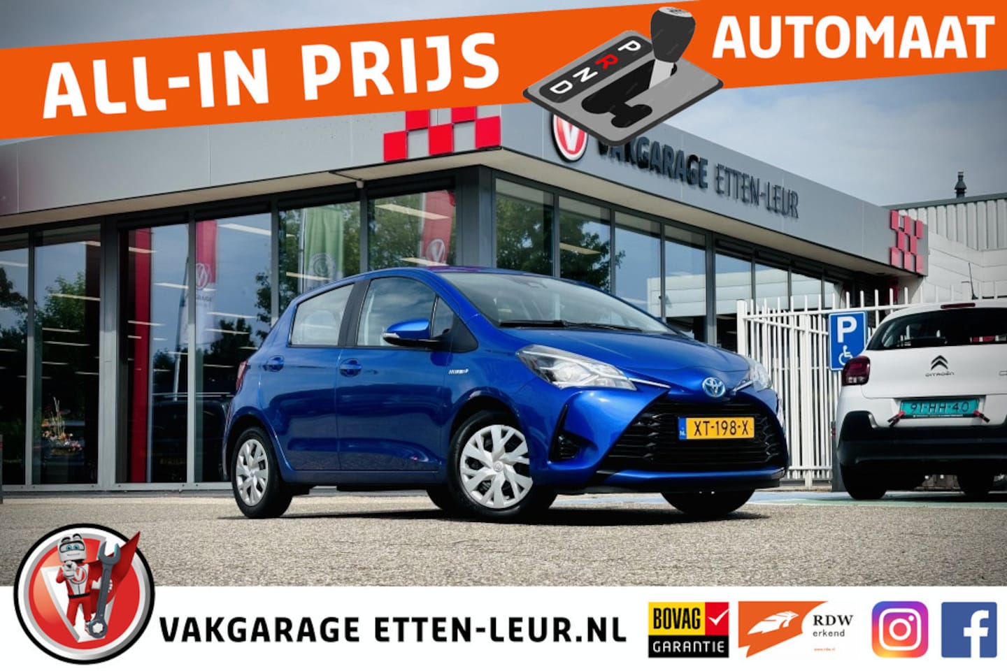 Toyota Yaris - 1.5 Hyb. Active / CLIMA / CAMERA / CRUISE - AutoWereld.nl