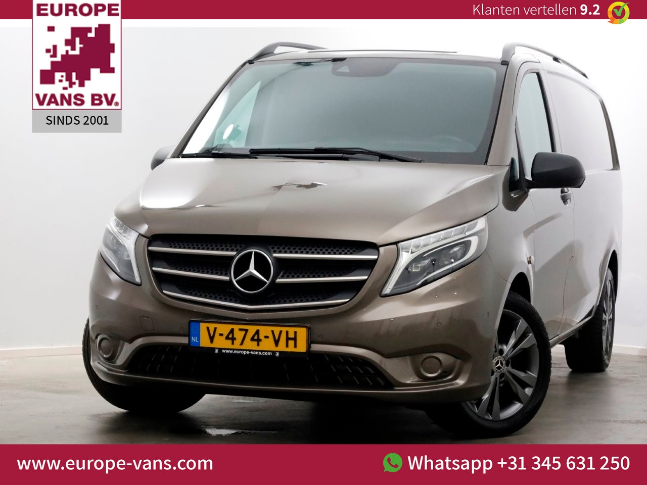 Mercedes-Benz Vito - 114 CDI 136pk E6 Lang 7G Automaat LED/Camera/Achterklep 01-2019 - AutoWereld.nl