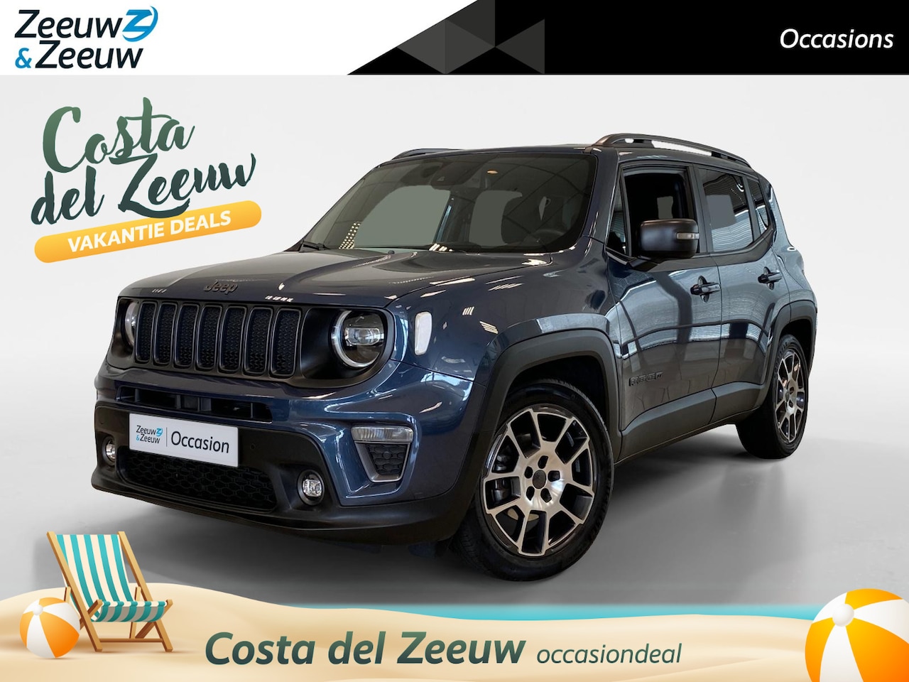 Jeep Renegade - 1.3T DDCT 80th Anniversary 1.3T DDCT 80th Anniversary - AutoWereld.nl
