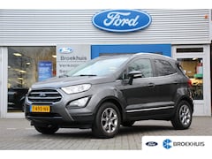 Ford EcoSport - 1.0 EcoBoost Titanium TITANIUM | LEDER / STOF | NAVI | CLIMA | CRUISE | DEALER OH | APPLE