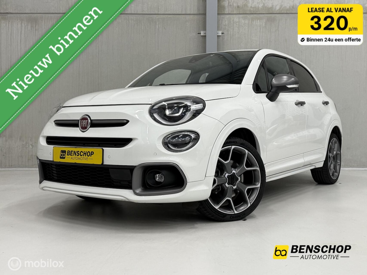 Fiat 500 X - 1.3 GSE Sport Navi Carplay Camera LED Cruise ACC - AutoWereld.nl