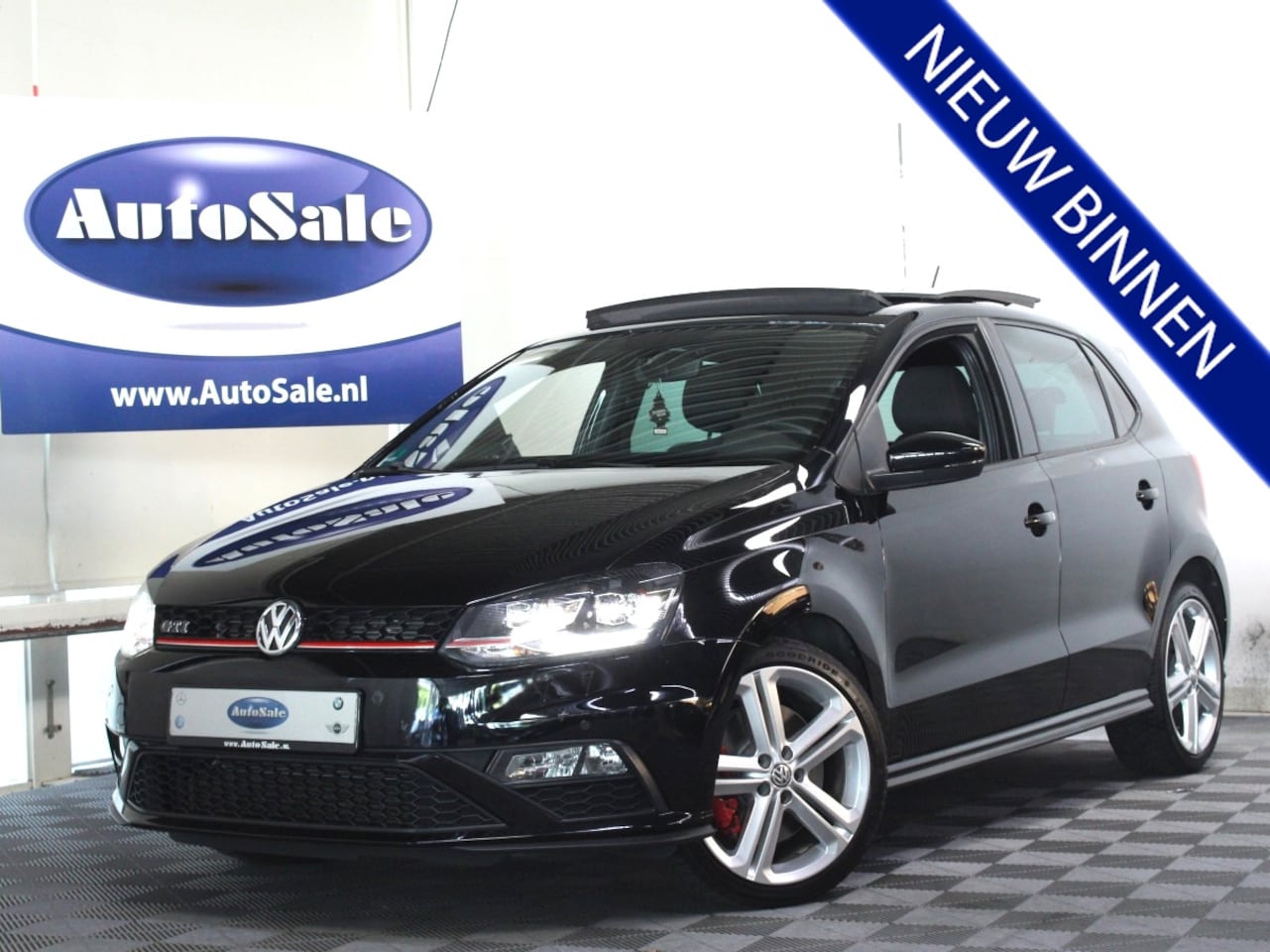 Volkswagen Polo - 1.8 TSI GTI 230pk DSG PANO NAV CAM DAB CRUISE STOELVW '15 - AutoWereld.nl