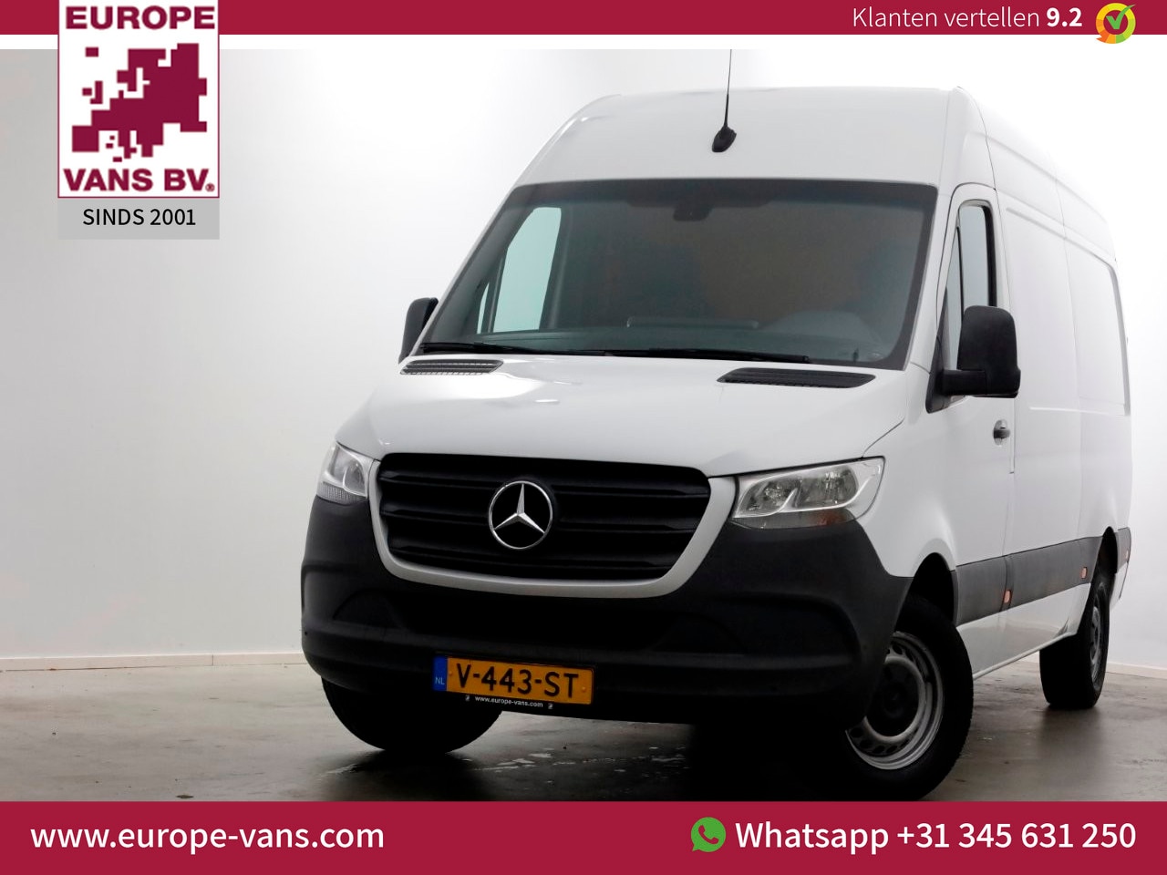 Mercedes-Benz Sprinter - 316 CDI 163pk E6 RWD L2H2 Airco/Camera/Trekhaak 2800kg 10-2018 - AutoWereld.nl