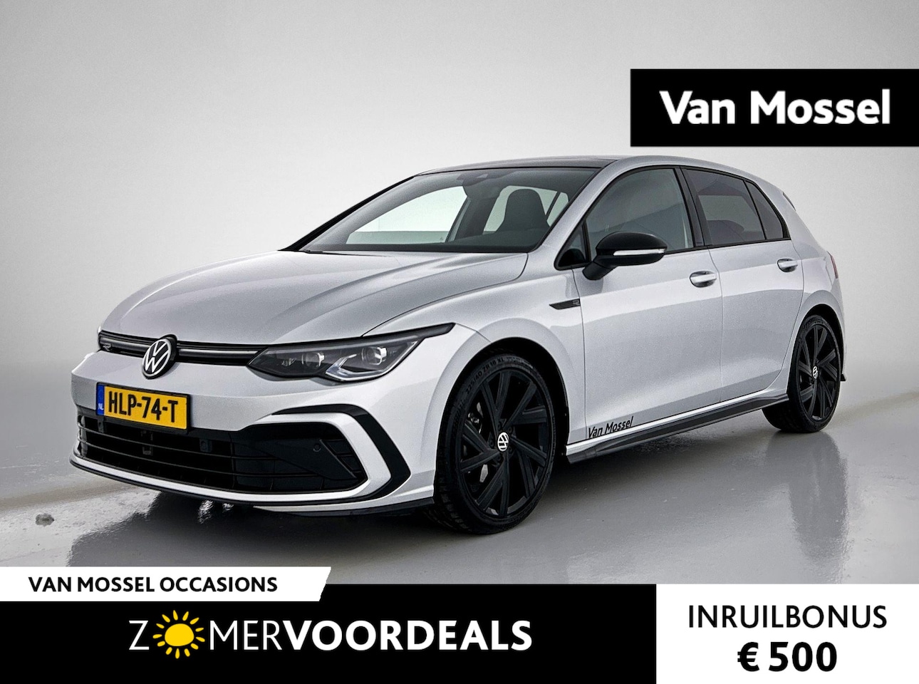 Volkswagen Golf - 1.5 eTSI R-Line Business | PANORAMADAK | IQ LIGHTS | STOEL + STUURVERWARMING | APPLE CARPL - AutoWereld.nl