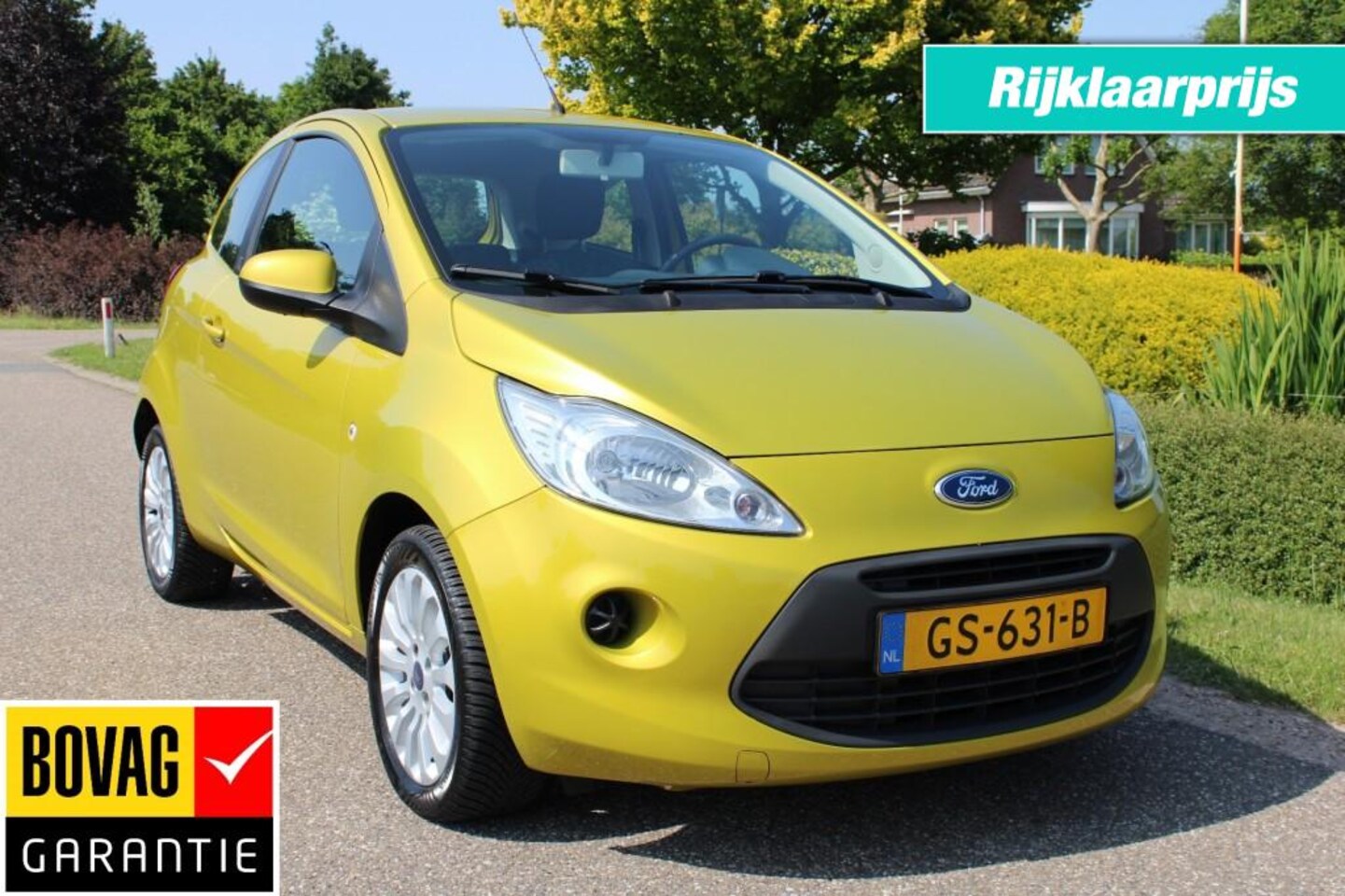Ford Ka - 1.2 69pk Style airco/bluetooth/PDC/lm velgen - AutoWereld.nl