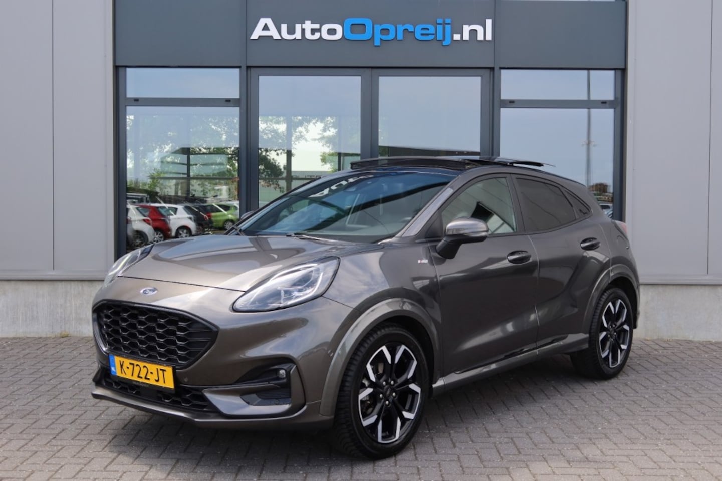 Ford Puma - 1.0 EcoBoost ST Line X Tech-Edition 125pk NAVI, Camera, LED, Schuif/kantel dak, BenO - AutoWereld.nl