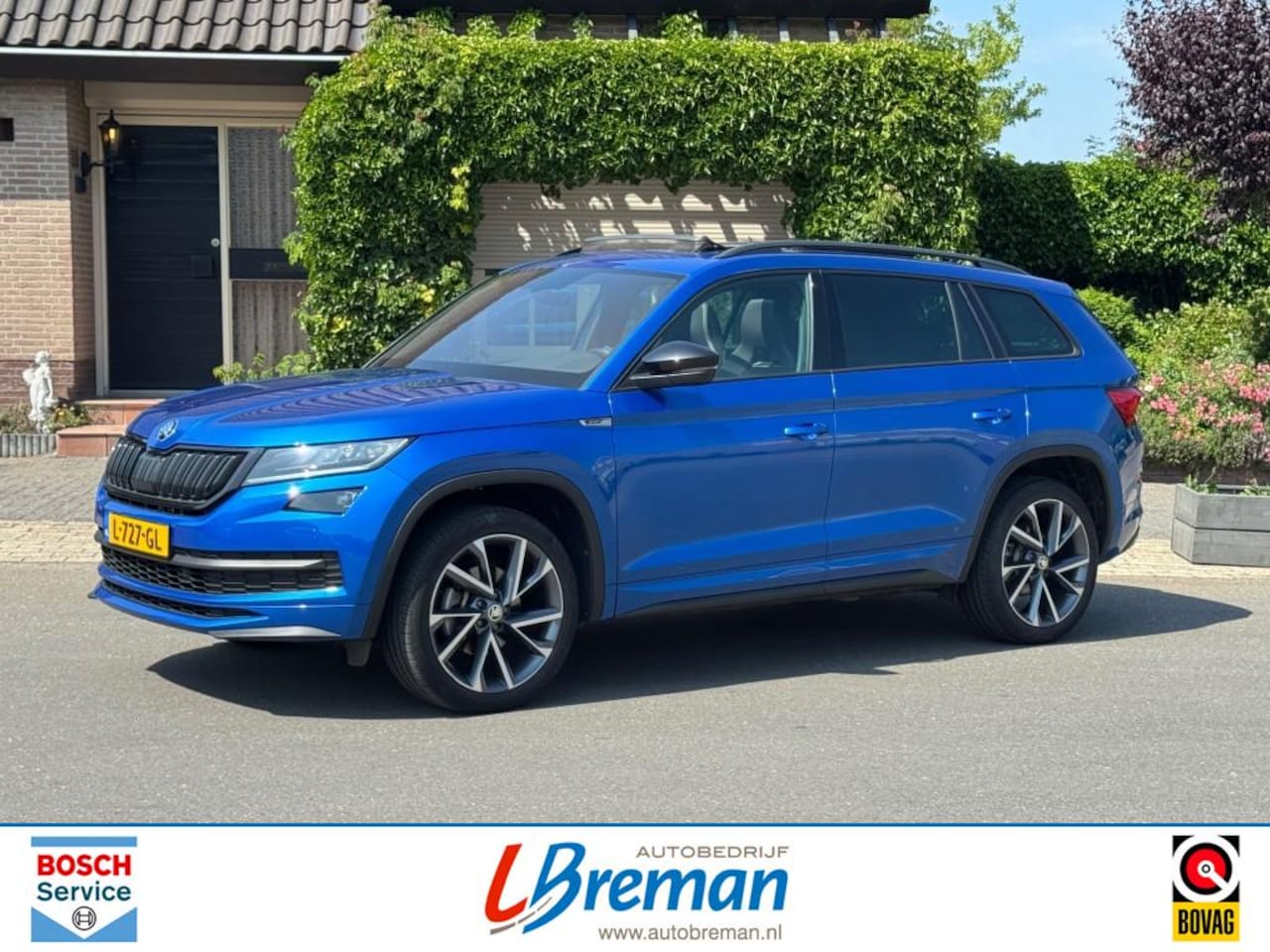 Skoda Kodiaq - 1.5 TSI DSG SPORTLINE BUSINESS 7P.  Panoramadak Trekhaak - AutoWereld.nl