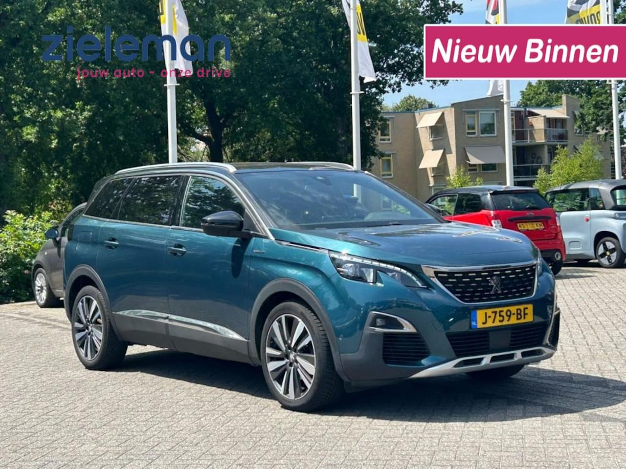 Peugeot 5008 - 1.5 BlueHDi GT-Line - Panorama, Carplay, Camera, Half Leer - AutoWereld.nl