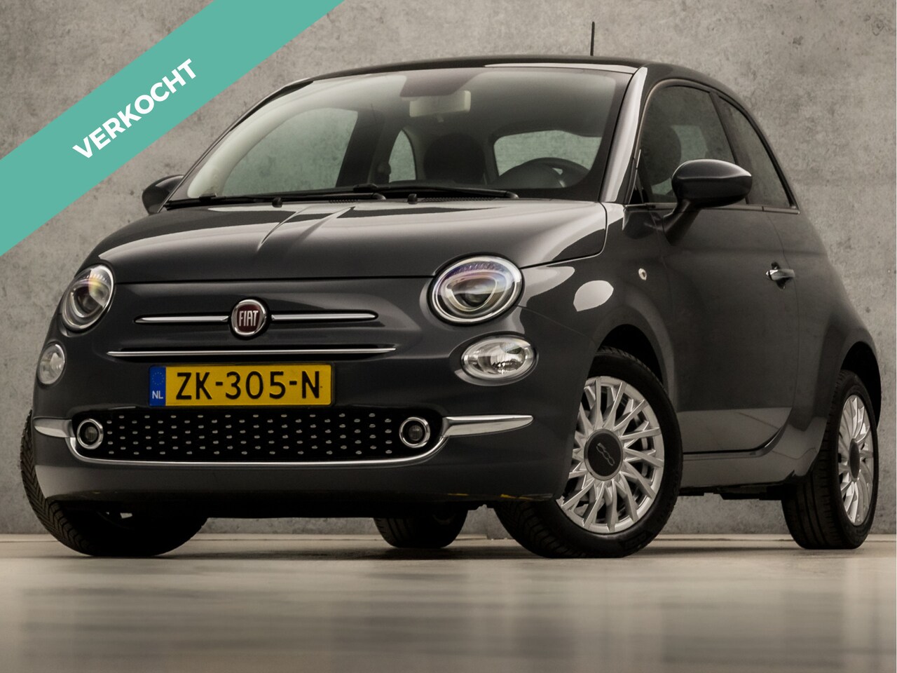 Fiat 500 - 0.9 TwinAir Turbo Lounge (PANORAMADAK, APPLE CARPLAY, GROOT NAVI, PARKEERSENSOREN, SPORTST - AutoWereld.nl