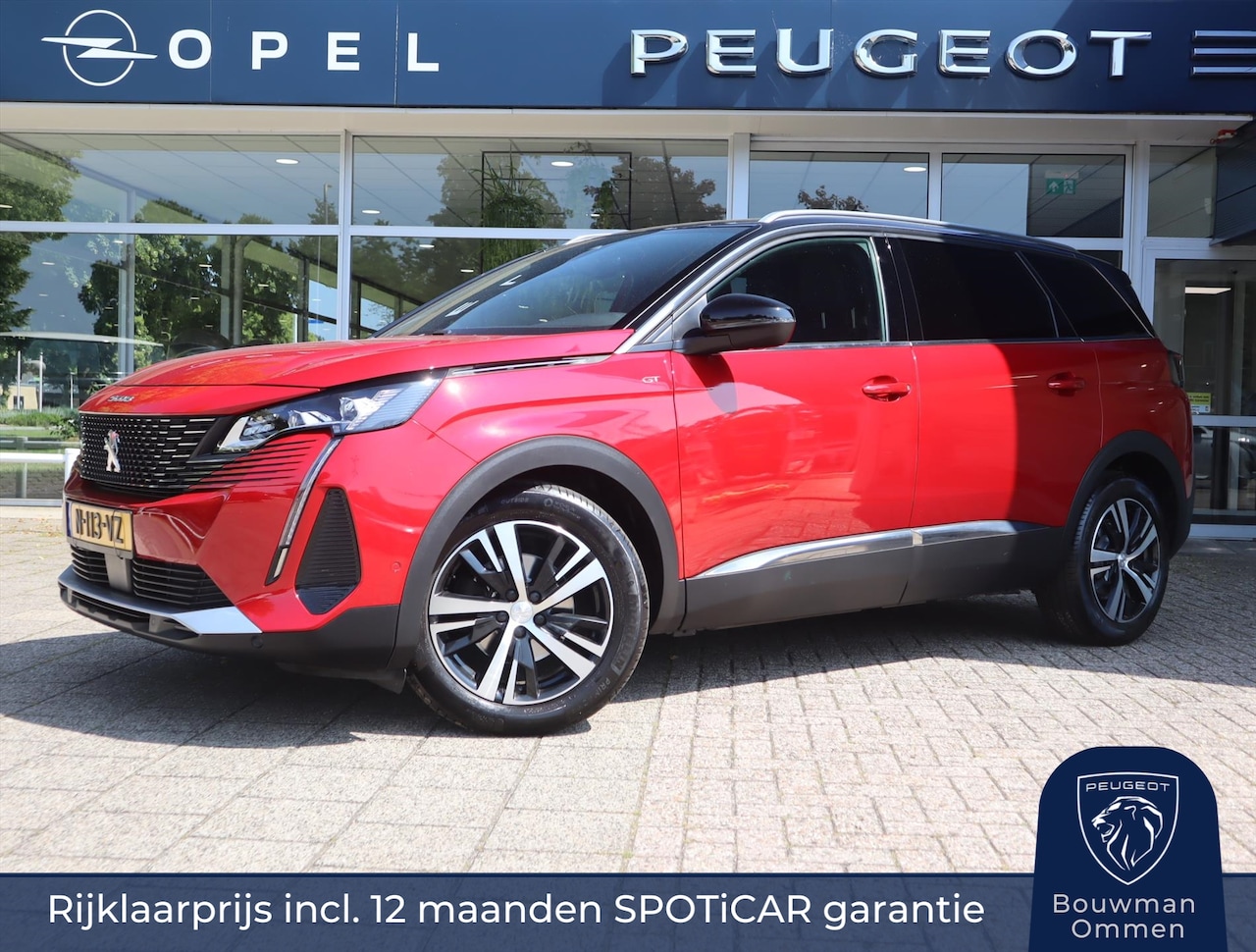Peugeot 5008 - SUV GT PureTech 130pk S&S EAT8 automaat, Rijklaarprijs, - AutoWereld.nl