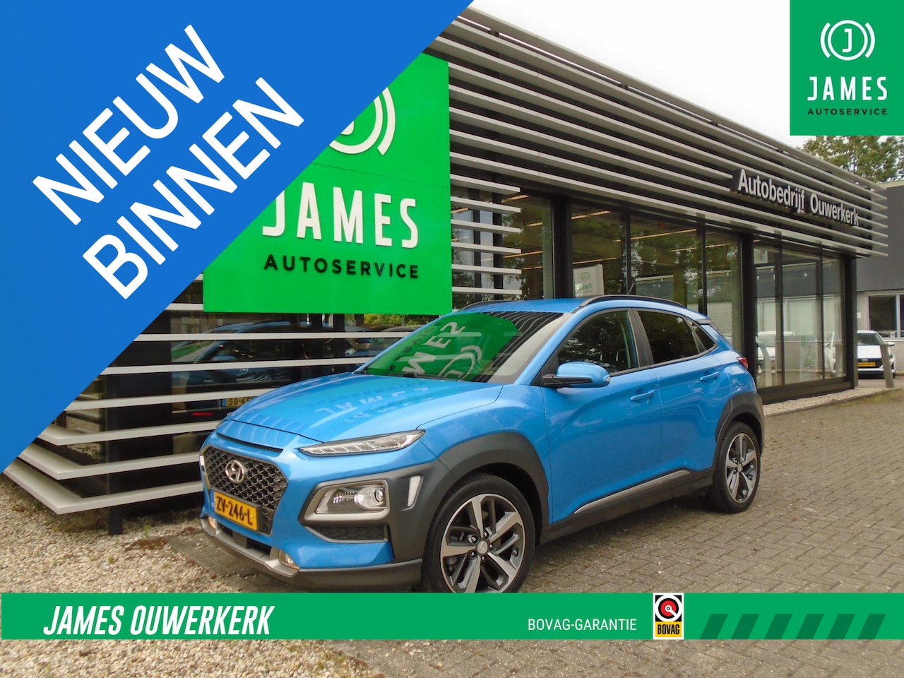 Hyundai Kona - 1.6 T-GDI Premium 4wd Automaat - AutoWereld.nl