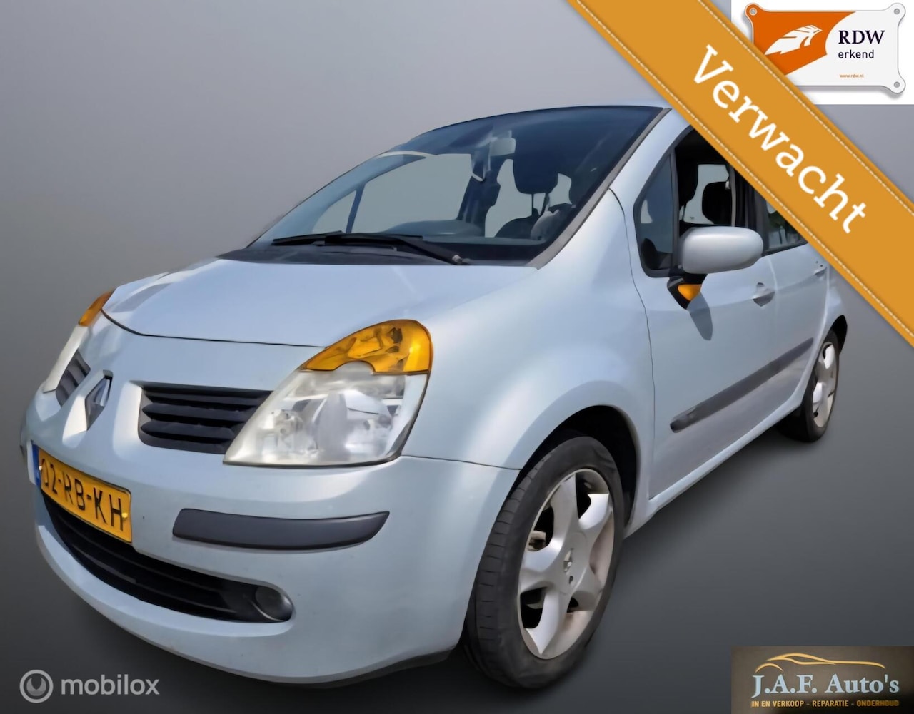 Renault Modus - 1.4 Airco Cruise Lmv Trekhaak lage km zuinig ! - AutoWereld.nl