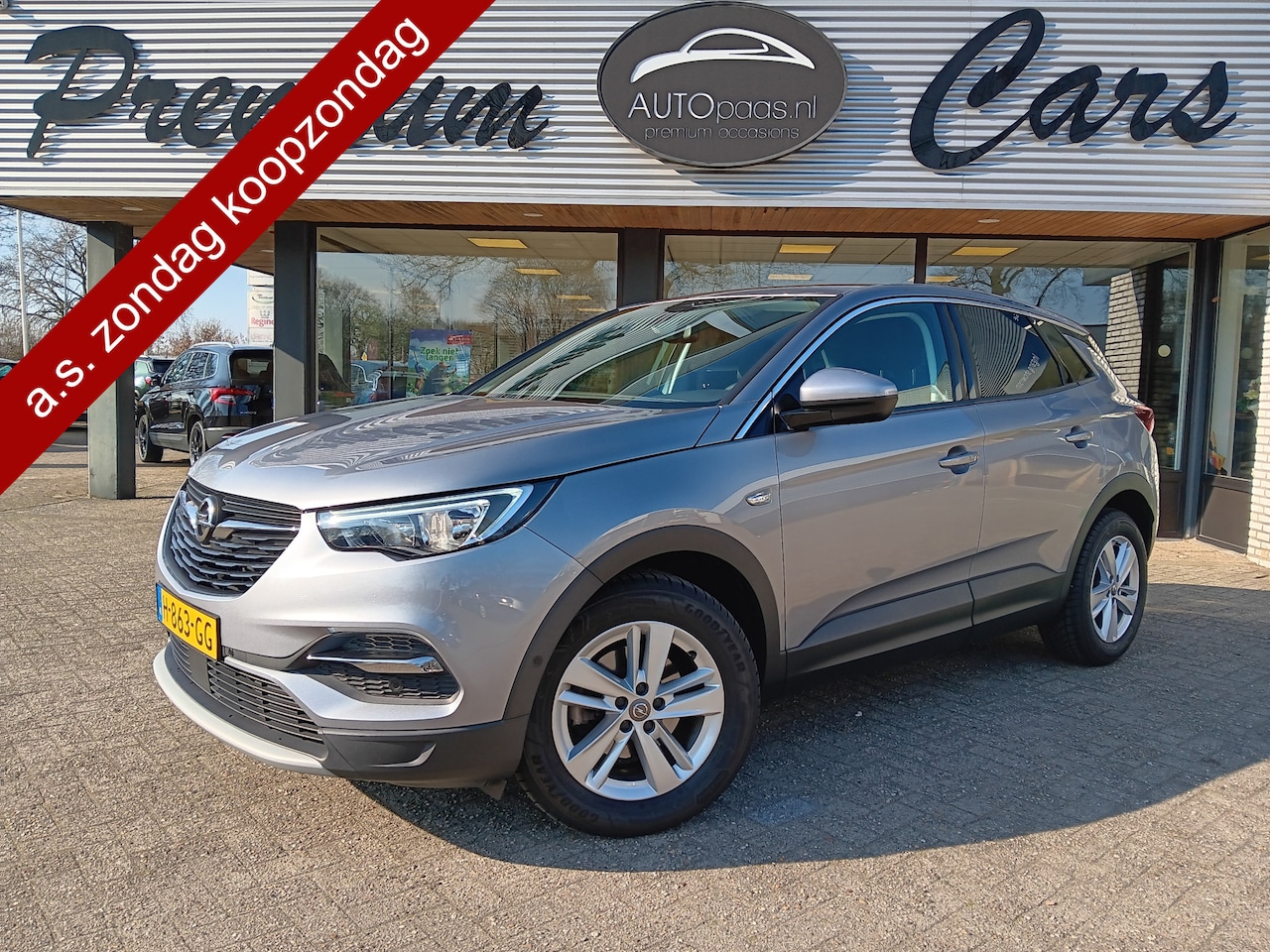 Opel Grandland X - 1.2 Turbo Business Executive|AUTOMAAT||STOEL/STUURVERW|NAV|NIEUWSTAAT - AutoWereld.nl