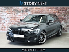 BMW 1-serie - 118i High Executive M Sport Pakket Automaat 3 deurs / Harman Kardon / Leder / DAB / Naviga