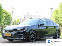 Honda Civic - 2.0 HYBRID ADVANCE | PANODAK | LEDER | STOEL + STUUR VERWARMING | ADAPTIVE CRUISE | CAMERA