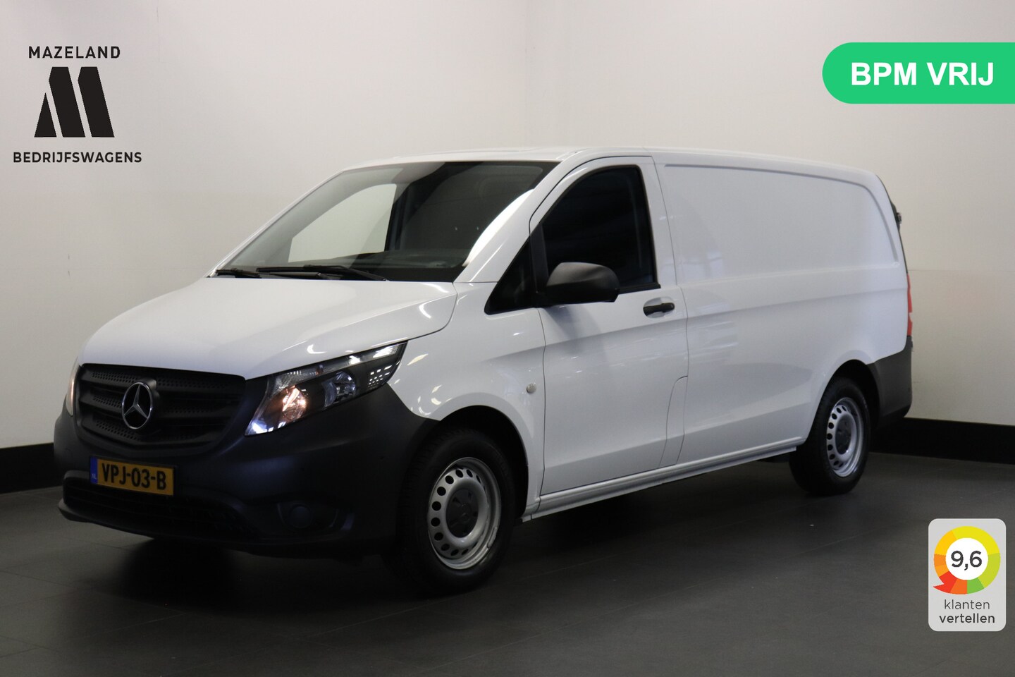 Mercedes-Benz Vito - 116 CDI Lang EURO 6 - Airco - Navi - Cruise - Achteruitrijcamera - €17.900,- Excl. - AutoWereld.nl