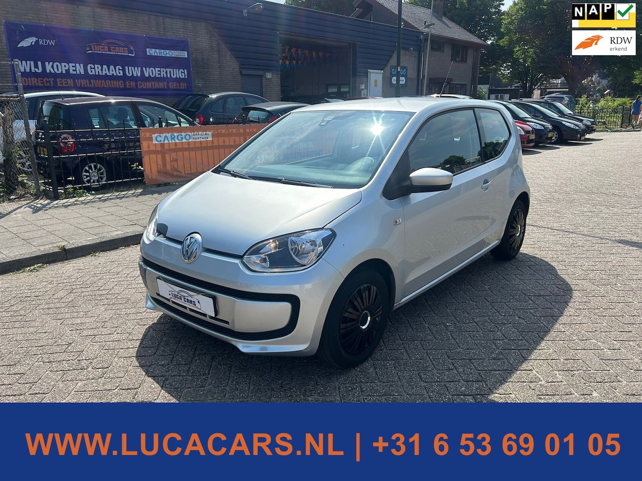 Volkswagen Up! - 1.0 move up! BlueMotion AIRCO - AutoWereld.nl