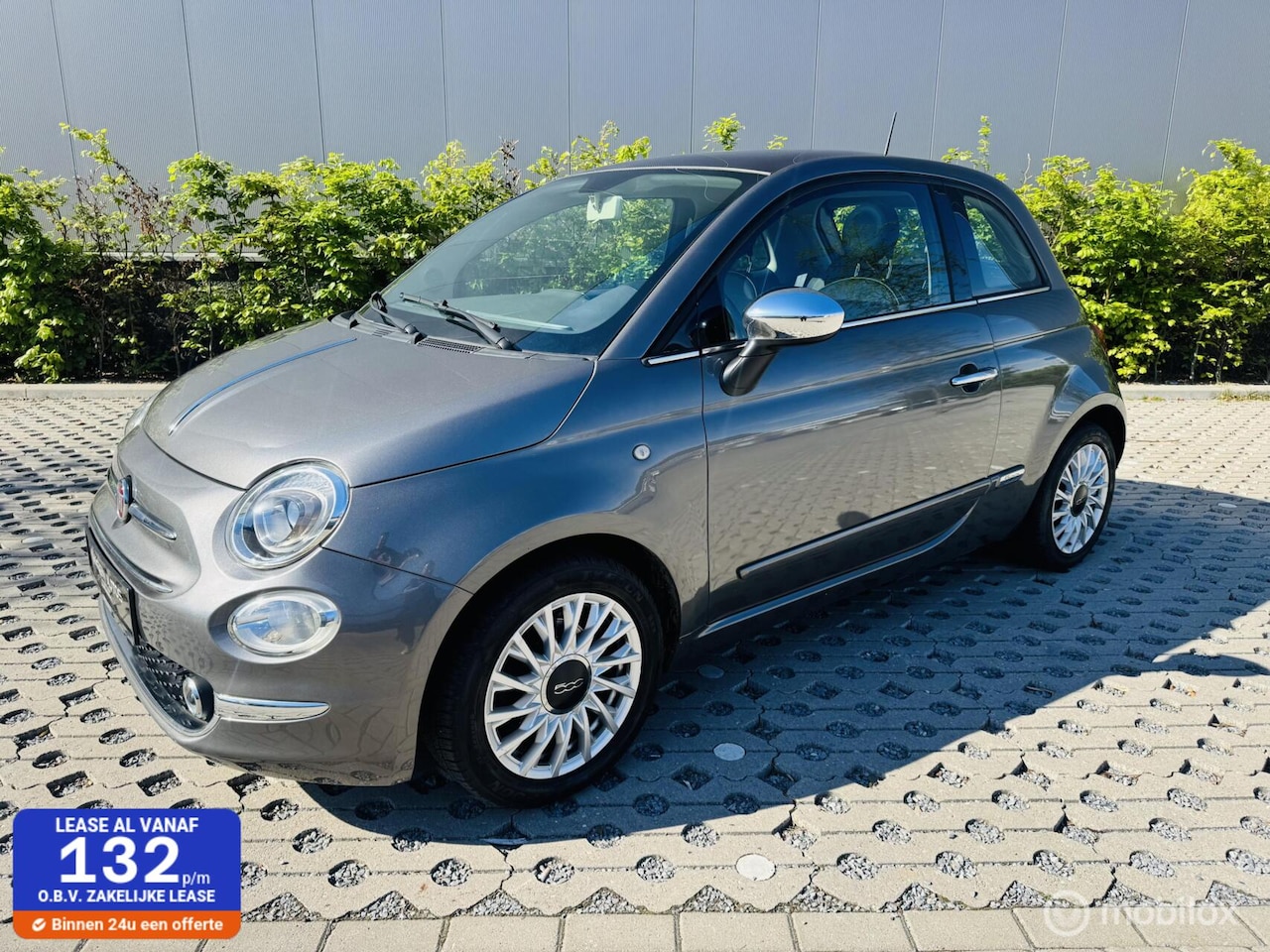 Fiat 500 - 1.2 Lounge Airco Pano Digitaal Cockpit Pdc - AutoWereld.nl