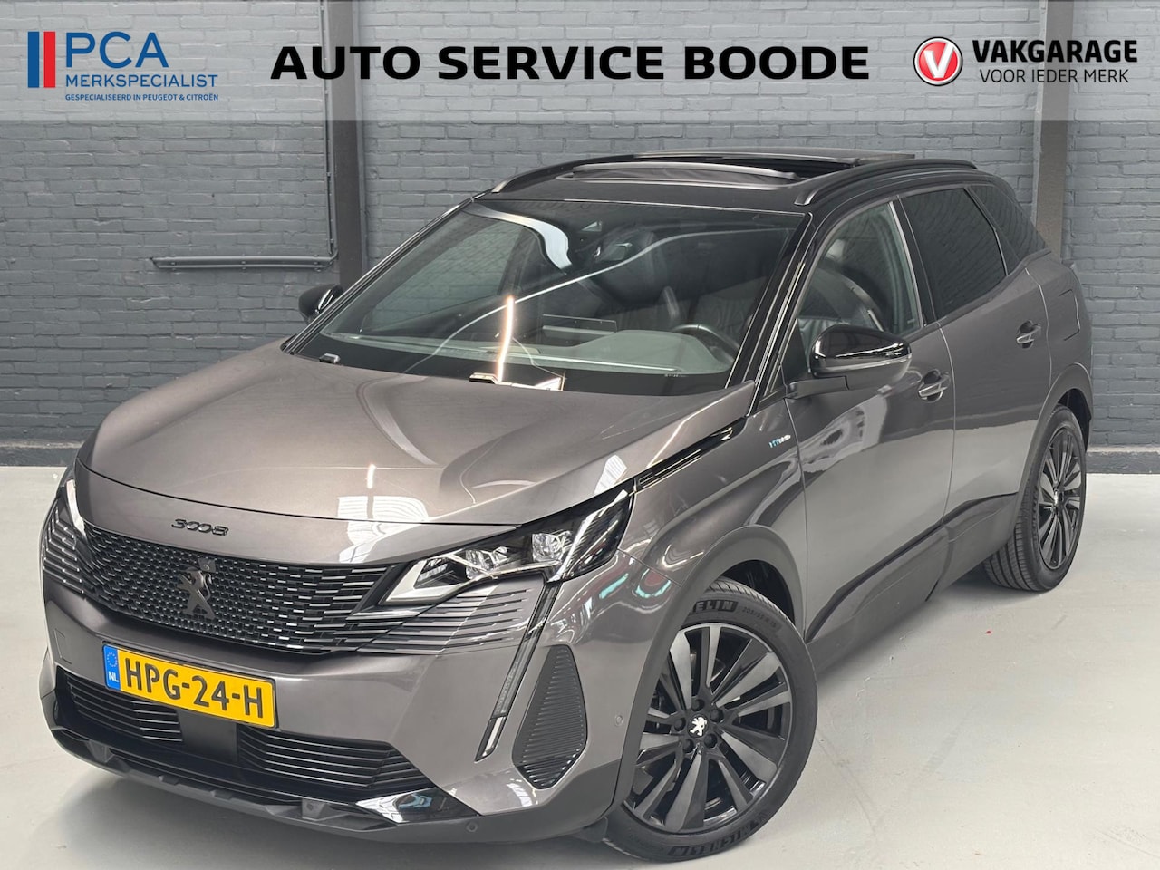 Peugeot 3008 - 1.6 HYbrid (225 pk) GT Pack - Black Pack - panoramadak - massagestoelen - AutoWereld.nl
