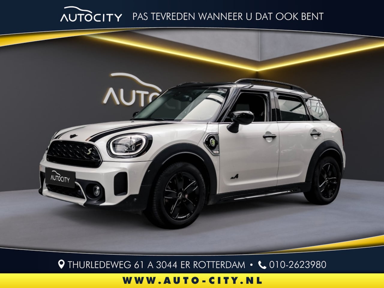 MINI Countryman - Countryman Cooper SE ALL4 Untamed Edition Pano l Leder l Harman - AutoWereld.nl