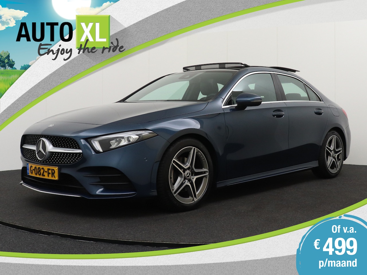 Mercedes-Benz A-klasse - 200 Aut. AMG Pano-dak Camera Trekhaak - AutoWereld.nl