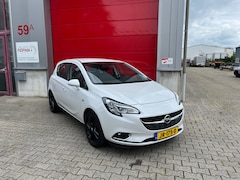 Opel Corsa - 1.0 Turbo Cosmo 90pk / 17" Zwarte velgen / automatische Airco / Cruise contr / Leer/stof /