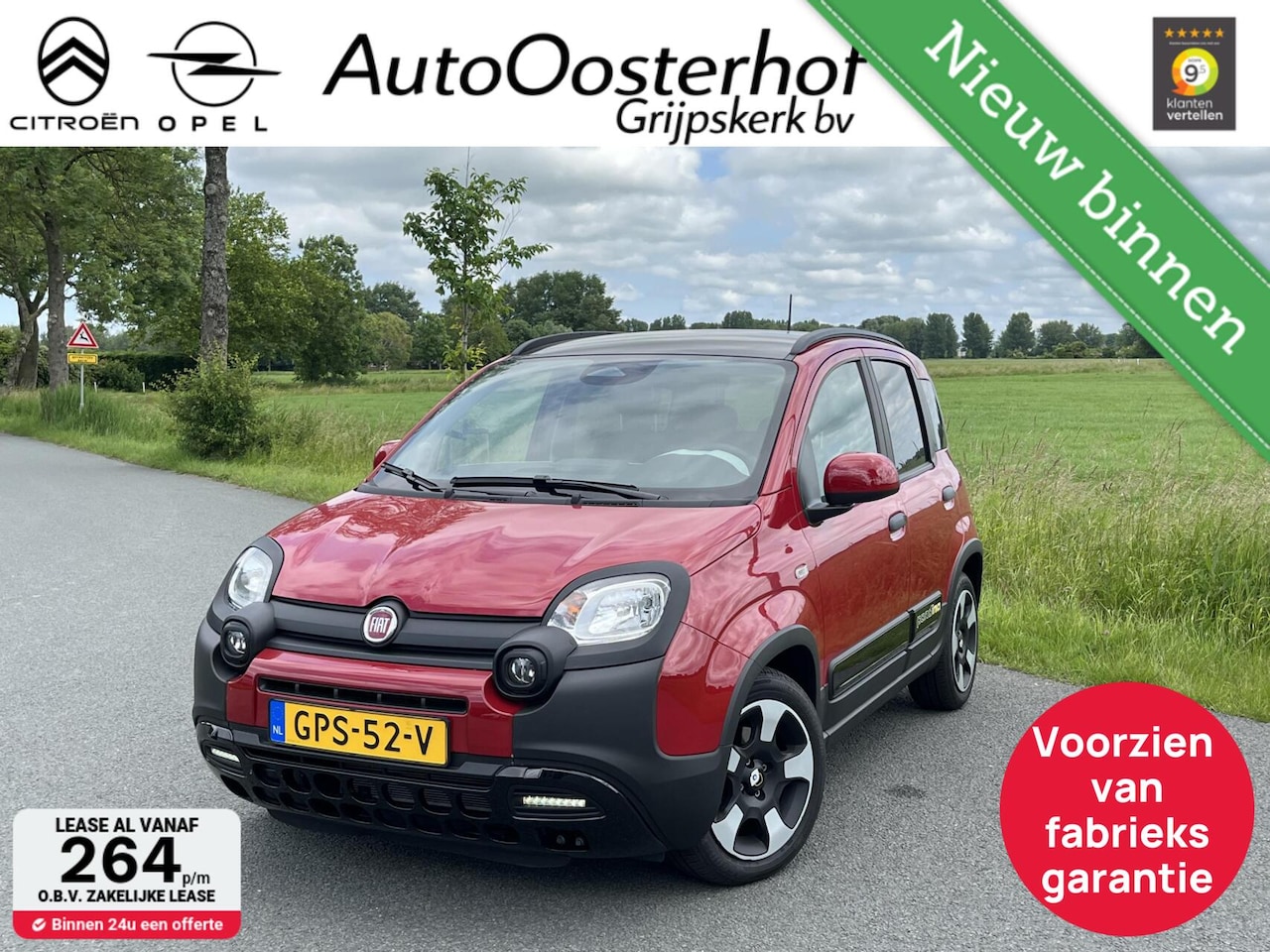 Fiat Panda - 1.0 Hybrid Pandina 1.0 Hybrid Pandina - AutoWereld.nl