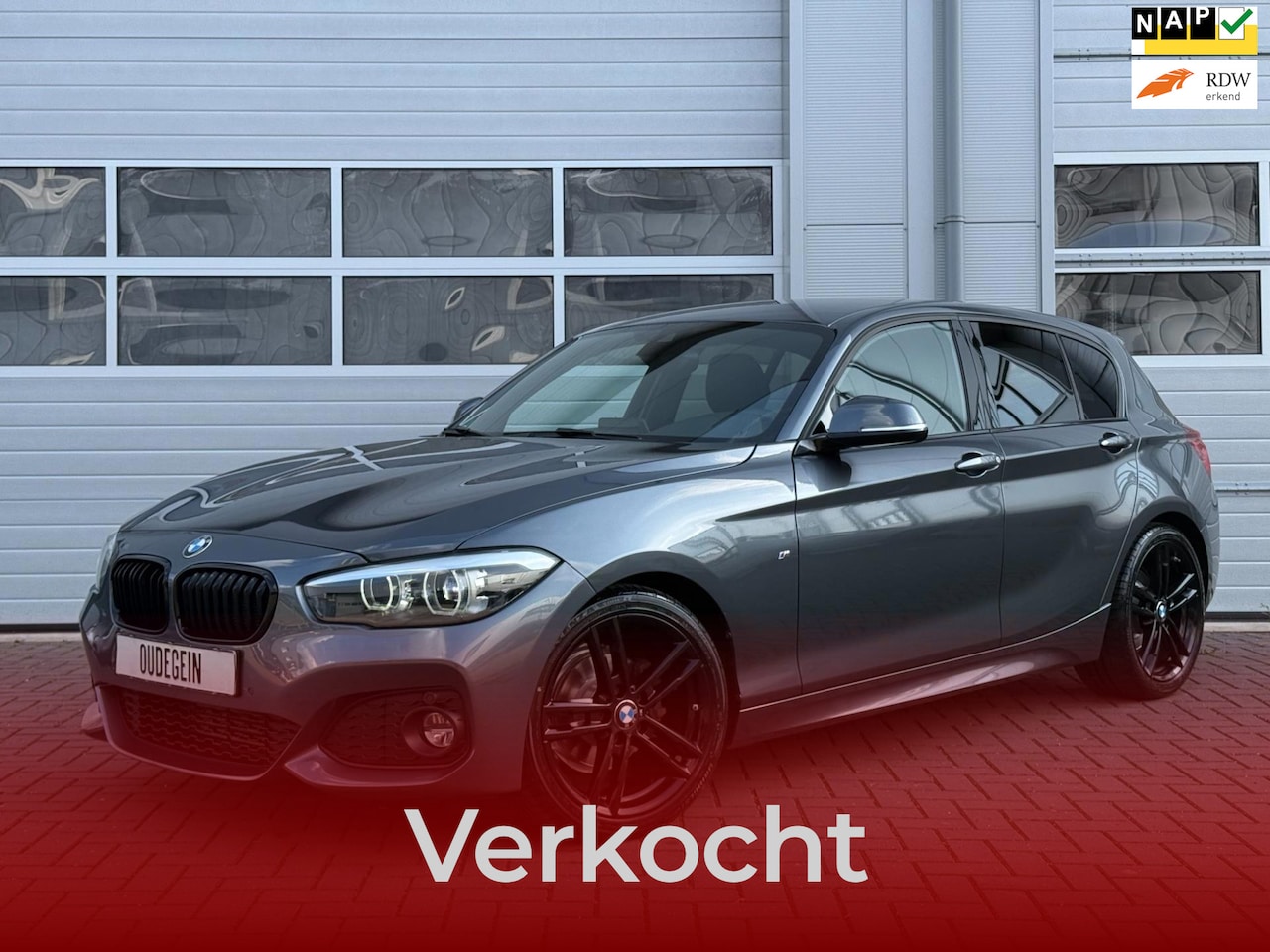 BMW 1-serie - 118i Edition M Sport Shadow High Executive / PDC V+A / NAVI / GARANTIE / LED / CRUISE / CL - AutoWereld.nl