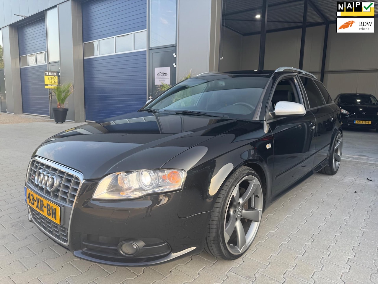 Audi A4 Avant - 3.0 TDI quattro Pro Line s4 pakket 300pk leer stoelverwarming nieuwe apk vol!! - AutoWereld.nl