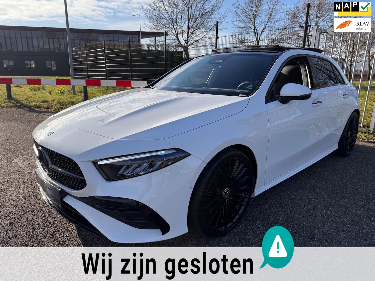 Mercedes-Benz A-klasse - 250 4MATIC AMG Line Facelift Panodak 19inch LED Dealeronderh - AutoWereld.nl