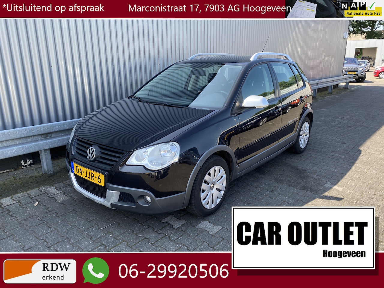 Volkswagen Polo - 1.4-16V Cross 1.4-16V Cross 5-Drs, A/C, Sony Audio, Trekh, nw. APK – Inruil Mogelijk – - AutoWereld.nl