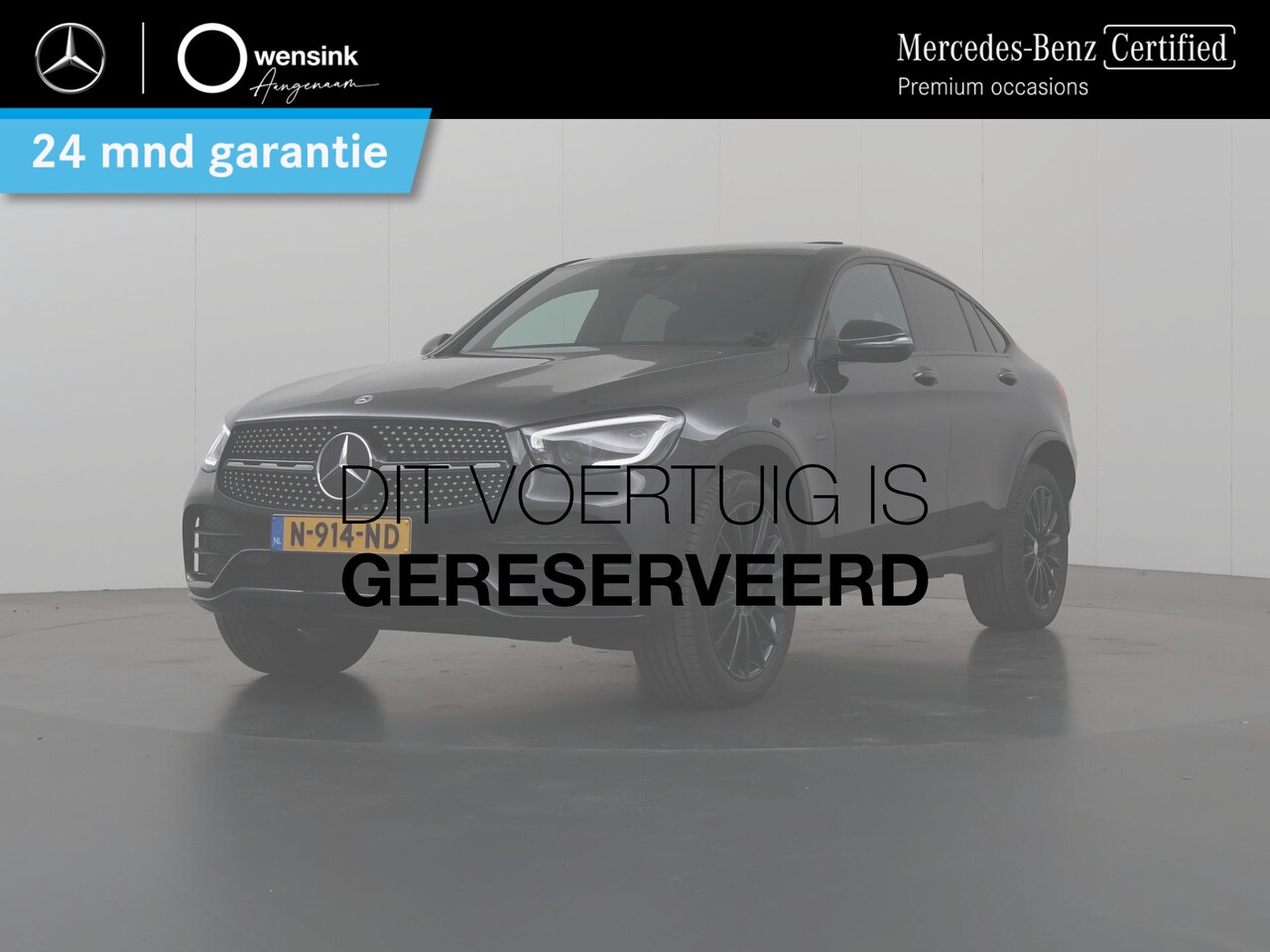 Mercedes-Benz GLC-klasse Coupé - 300e 4MATIC Business Solution AMG | Schuifdak | Sfeerverlichting | Night | Multibeam | - AutoWereld.nl