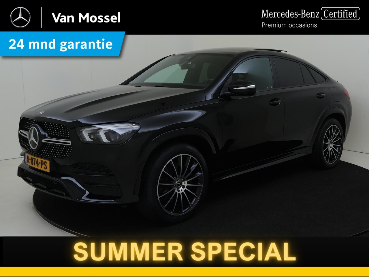 Mercedes-Benz GLE-Klasse Coupé - 350 e 4MATIC Premium / Stoelverwarming / 360Graden-Camera/ Panorama-schuifdak / Trekhaak / - AutoWereld.nl