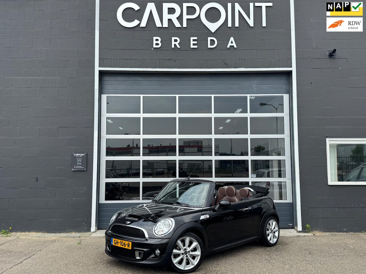 MINI Cabrio - 1.6 Cooper S Mini 1.6 Cooper S, AUTOMAAT, LEER, NAVI, CLIMA, - AutoWereld.nl