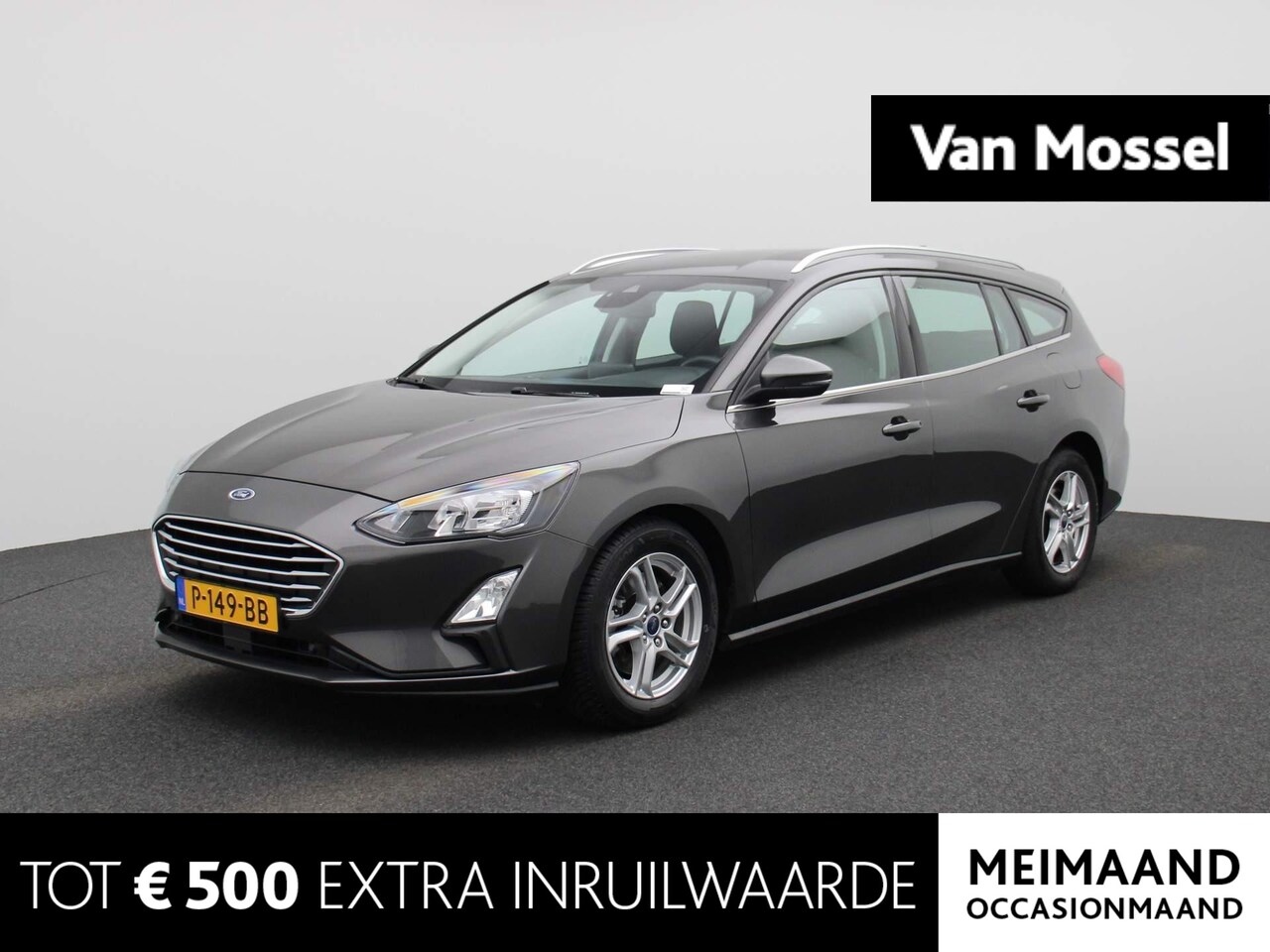 Ford Focus Wagon - 1.0 EcoBoost Hybrid Trend Edition Business | Navigatie | Airconditioning | Lichtmetalen Ve - AutoWereld.nl