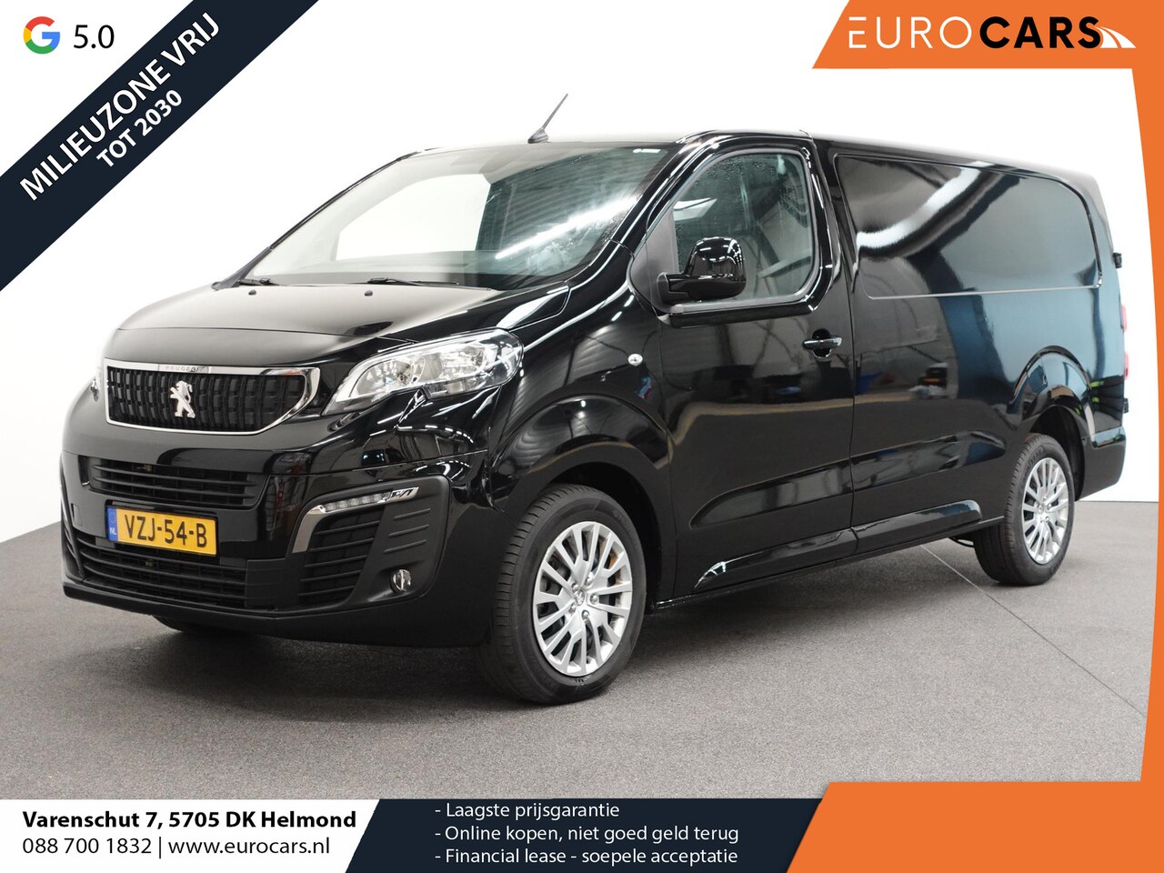 Peugeot Expert - 2.0 BlueHDI 145PK L3 Automaat Navigatie Airco Trekhaak Carplay Parkeersensoren - AutoWereld.nl