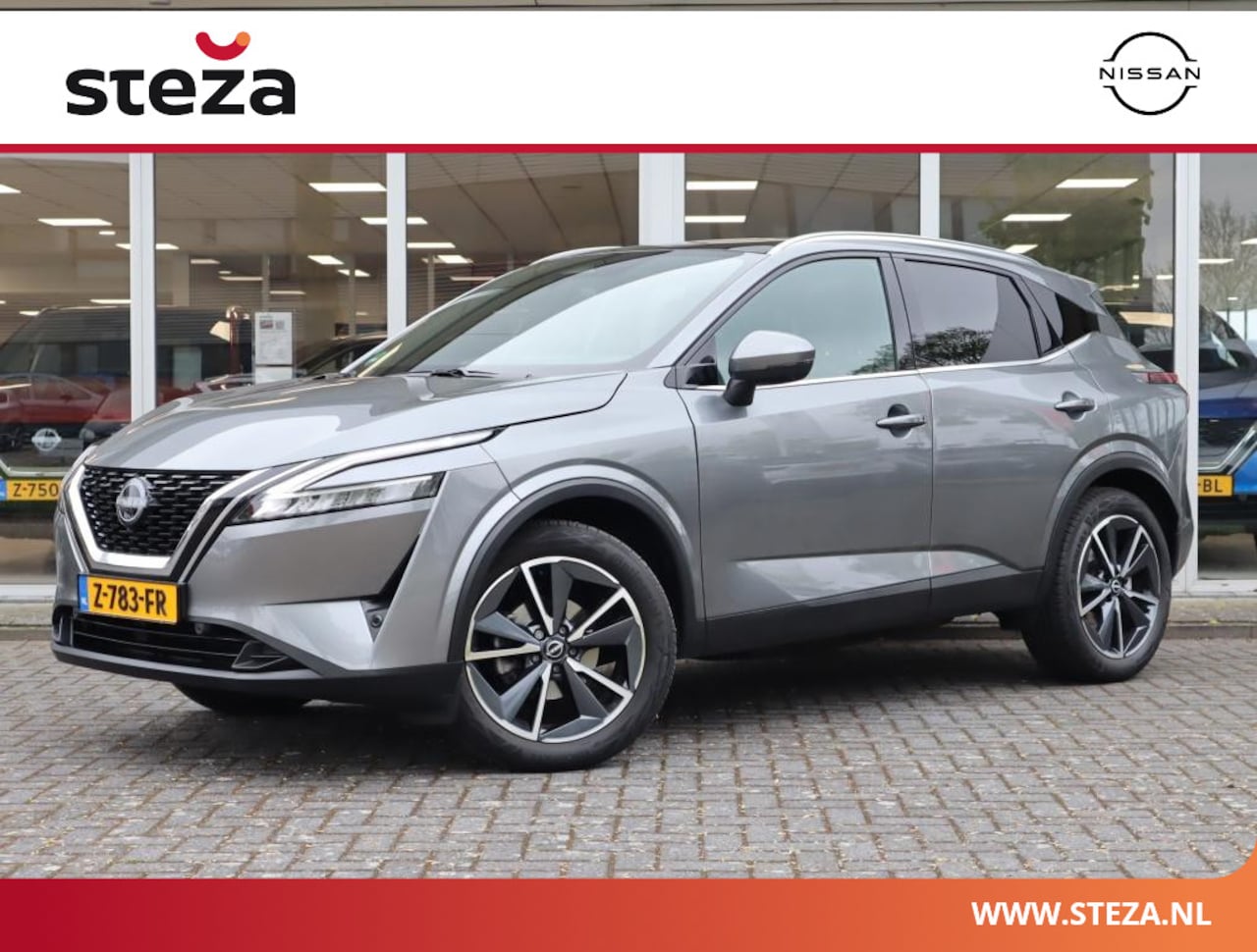 Nissan Qashqai - 1.3 MHEV Tekna / Voorruitverwarming / Stoelverwarming / Navi - AutoWereld.nl