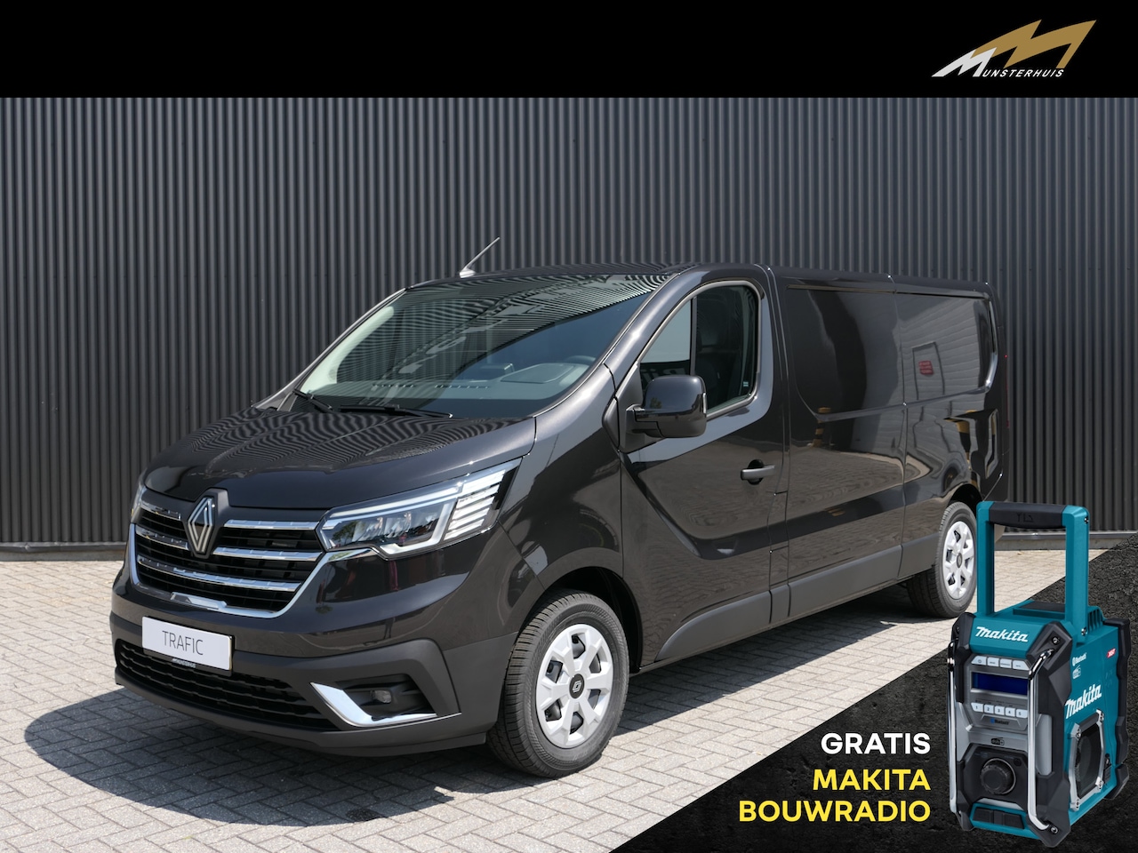 Renault Trafic - 2.0 Blue dCi 130 T30 L2H1 Advance *NIEUW* - Navi, allseasons, houten laadvloer, trekhaak, - AutoWereld.nl