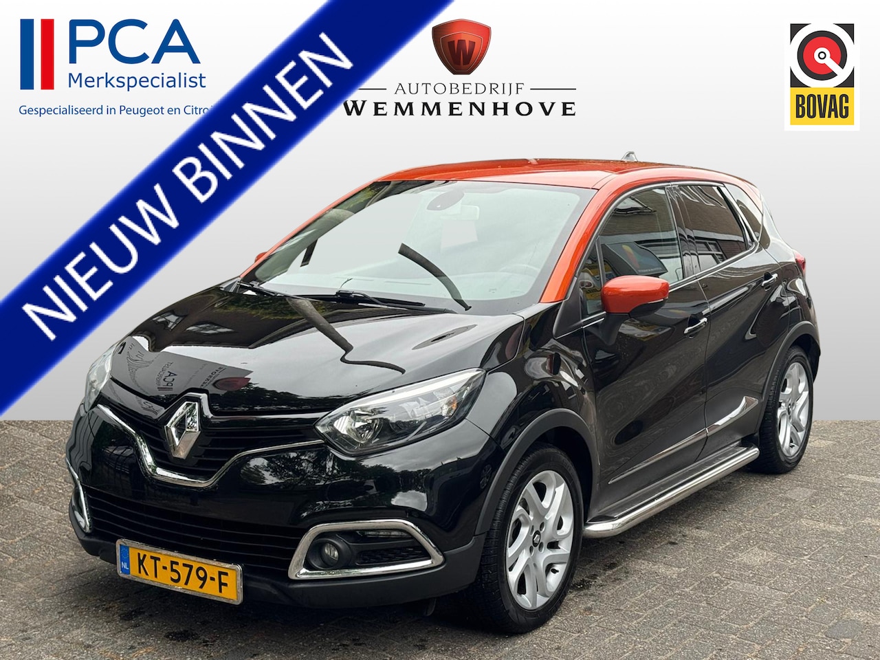 Renault Captur - 1.2 TCe Dynamique Airco/Parkeersensoren/Lichtmetalen velgen - AutoWereld.nl