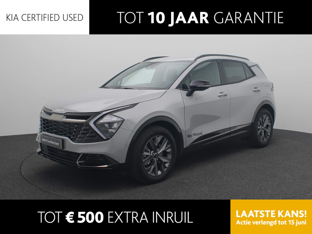 Kia Sportage - 1.6 T-GDi Hybrid Dark Edition | Navigatie | Climate Control | Lm velgen | Parkeersensoren - AutoWereld.nl