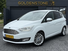Ford C-Max - 1.0 Titanium Navi, Trekhaak, Clima, Cruise, 6 Bak, 125pk, Stuurverw, Stoelverw, Pdc V+A, L