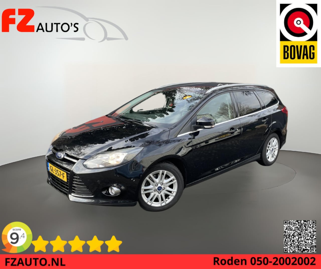 Ford Focus Wagon - 1.6 EcoBoost Titanium | Trekhaak | Cruise Control | Airco | - AutoWereld.nl