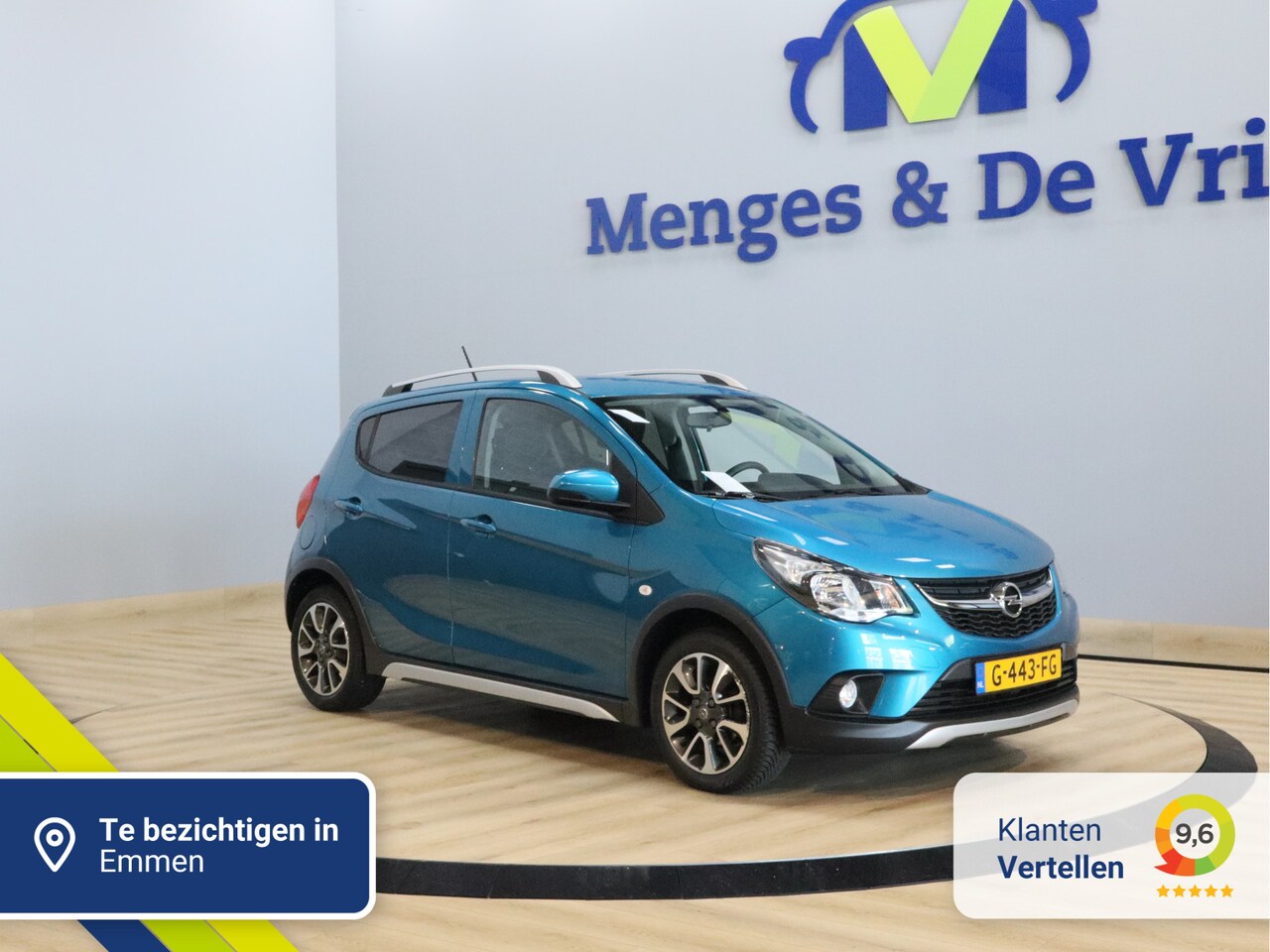 Opel Karl - 1.0 Rocks Online Edition Airco | Cruise Control | Apple Carplay Android Auto | Isofix | NA - AutoWereld.nl
