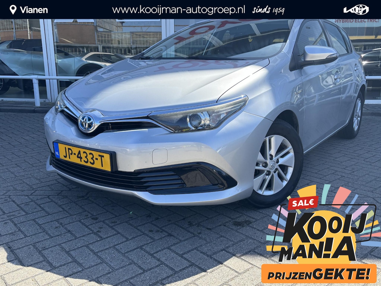 Toyota Auris - 1.8 Hybrid Business ZEER NETTE AUTO, METALLIC LAK, SLECHTS 98.093KM!! - AutoWereld.nl