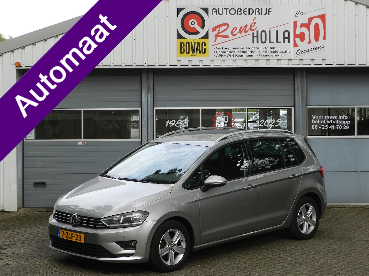 Volkswagen Golf Sportsvan - 1.4 TSI Highline DSG Automaat, Navi Climate en Cruise contr PDC, Trekhaak - AutoWereld.nl