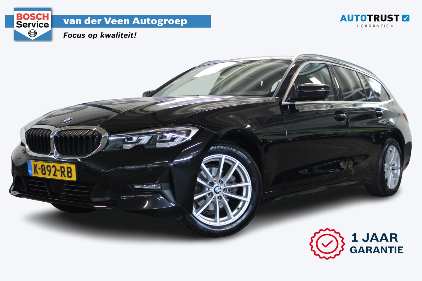 BMW 3-serie Touring - 318i High Executive | Incl. 12 maanden garantie | Trekhaak elektrisch uitklapbaar | Harman - AutoWereld.nl