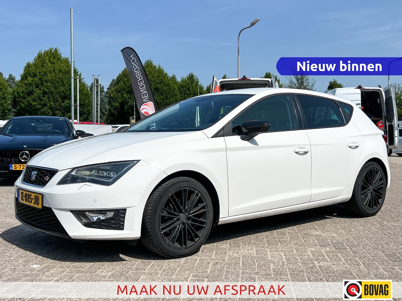 Seat Leon - 1.4 EcoTSI FR Connect 150pk | Clima | LED | Stoelverw. | Trekhaak 1.500 kg - AutoWereld.nl