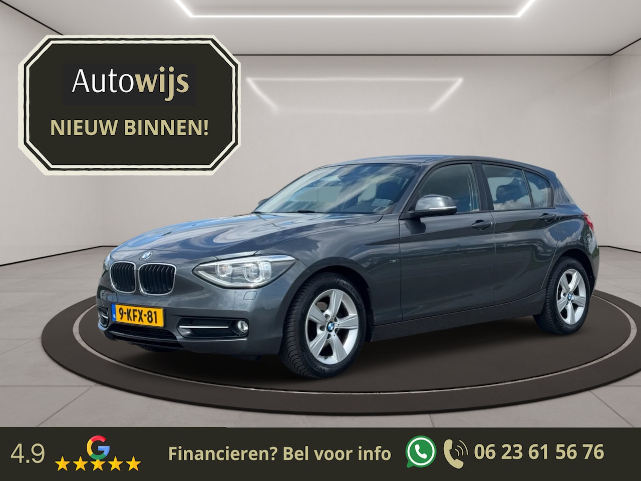 BMW 1-serie - 116i Business Sport|NL AUTO|AUT|Xenon|Navi|Goed onderhouden - AutoWereld.nl