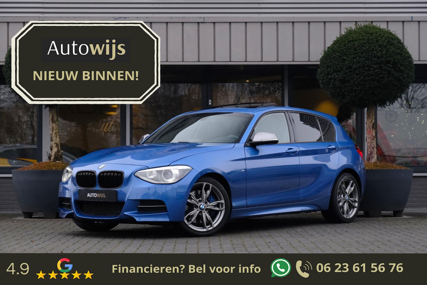 BMW 1-serie - M135i xDrive Executive|Pano|Leder|H&K|Xenon - AutoWereld.nl